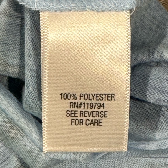 Apt. 9 Green, Blue, and Purple Short Sleeve V-Neck Top Size L - Picture 15 of 16